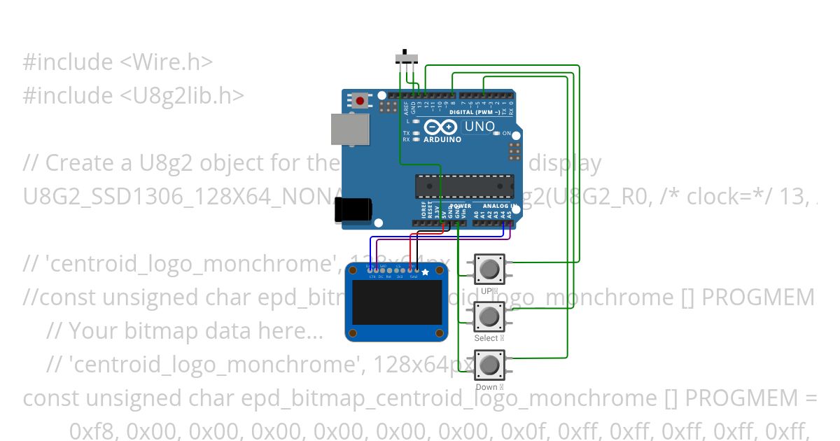 Oled CUSBBOB u8g2 Copy simulation