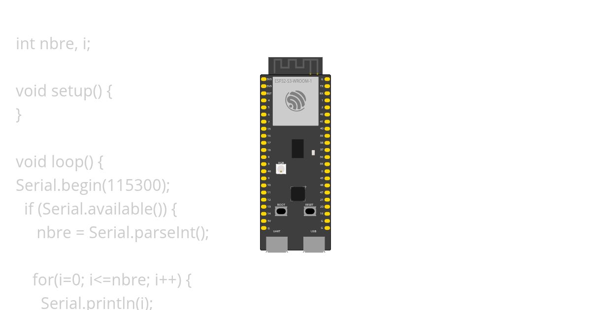 Boucle For simulation