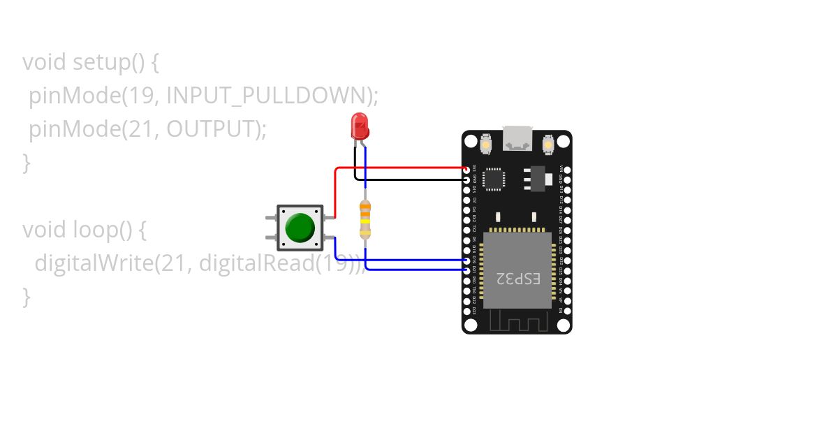 Led naar – button naar + opdracht 6 simulation