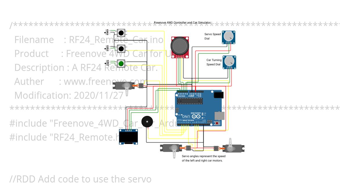 RF24_Car_Sim_Simplest_Code simulation