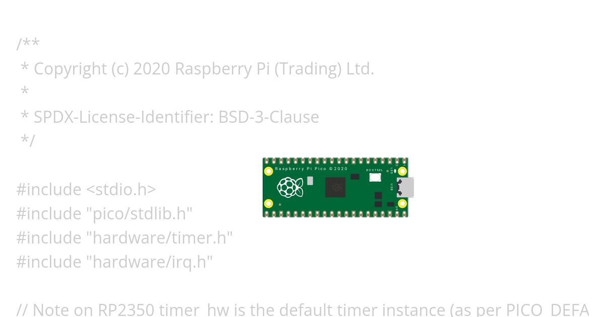 PICO_SDK_Timer simulation