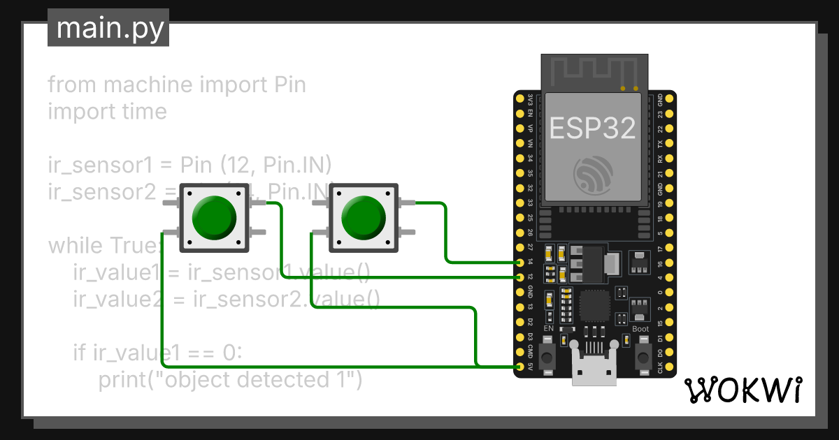 Wokwi online esp32 stm32 arduino simulator