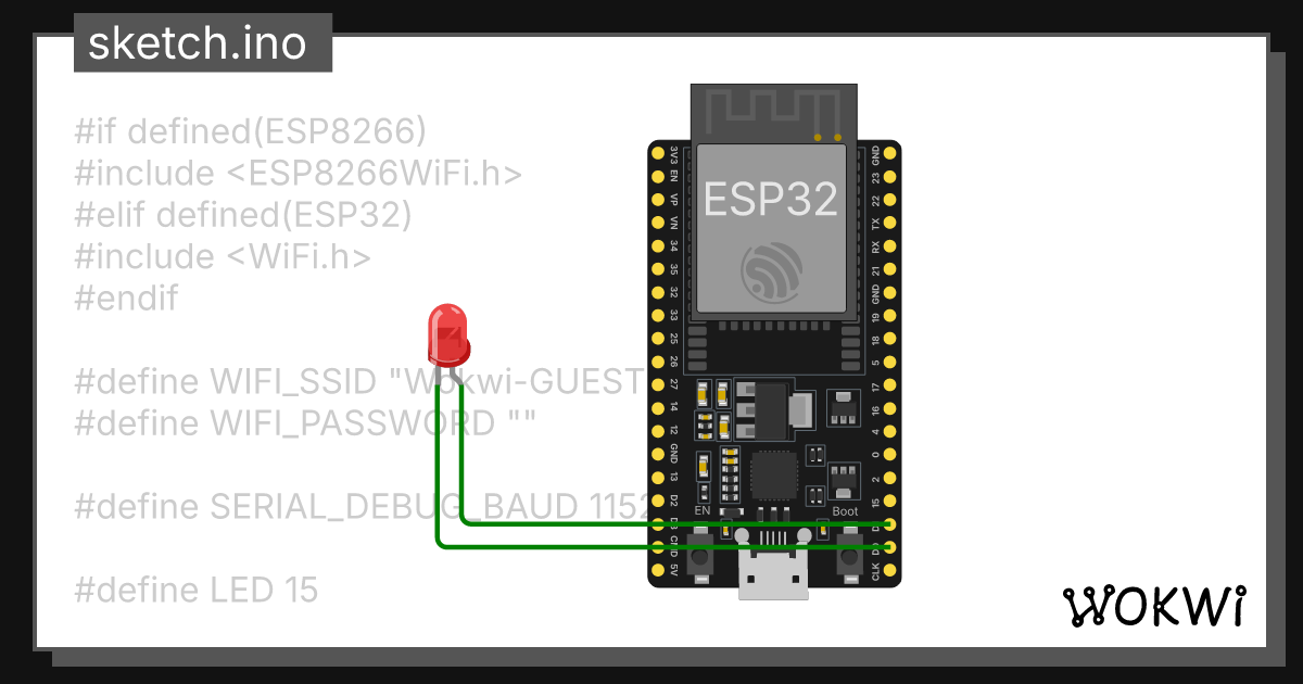 Wokwi online esp32 stm32 arduino simulator