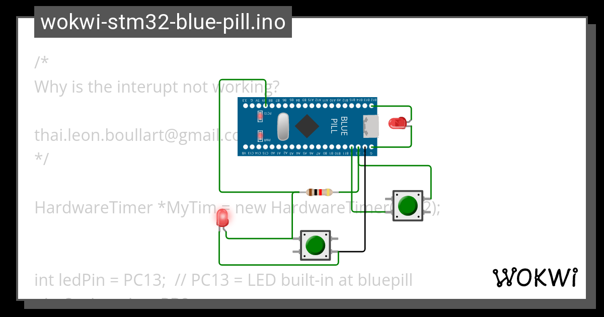 Stm Blue Pill Interrupt Test Copy Wokwi Esp Stm Arduino Simulator