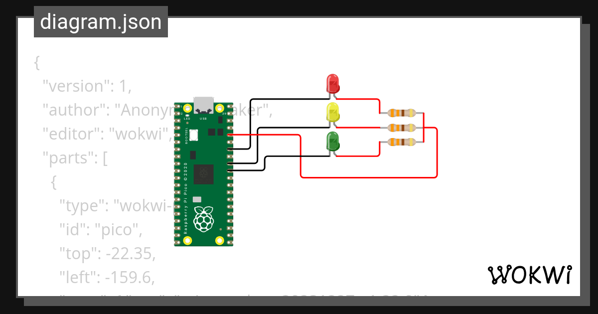 lab2 Wokwi ESP32, STM32, Arduino Simulator