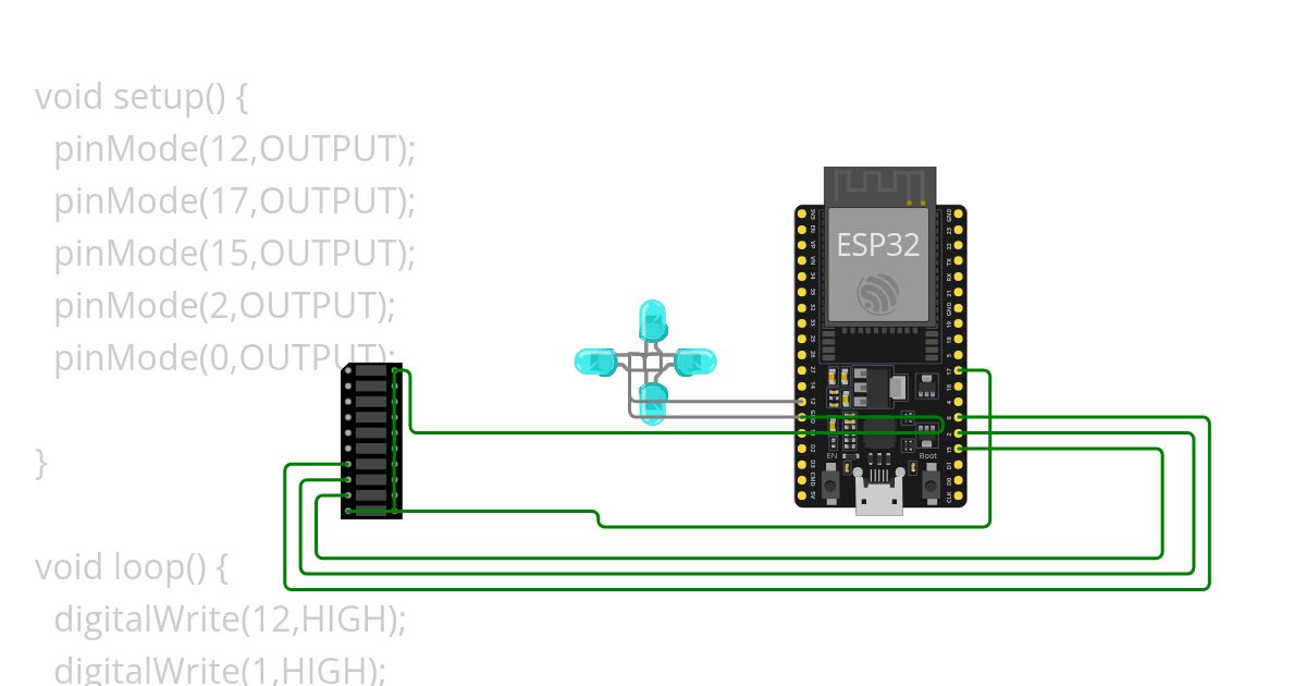 LED simulation