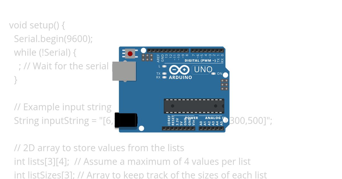 arduino_list_parsing simulation