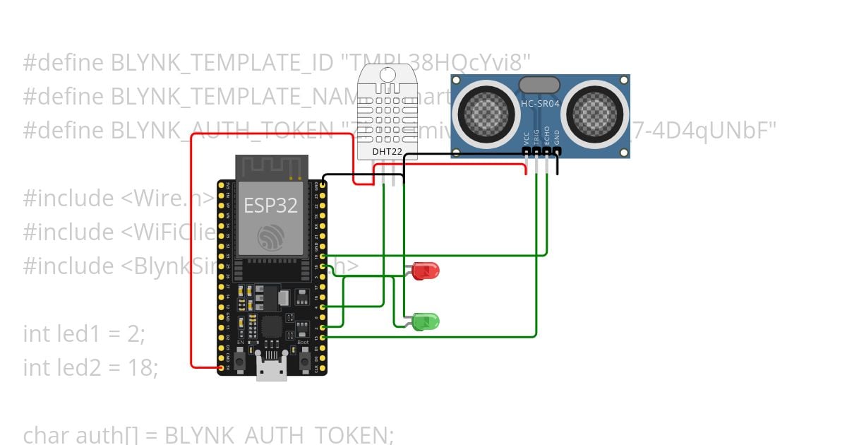 sensor with blynk  simulation