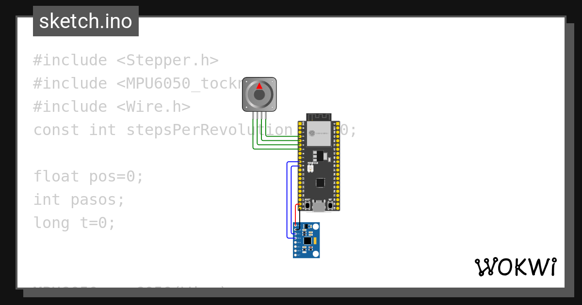 Practica 3 pi part6 wokwi esp32 stm32 arduino simulator