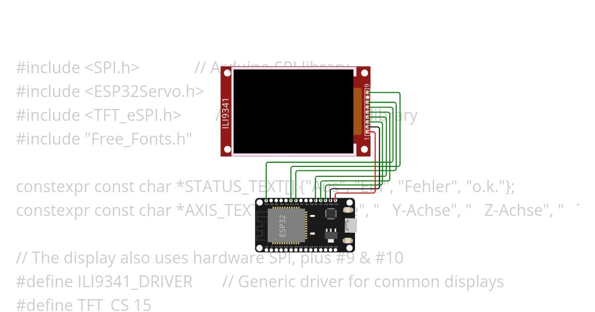 ESP32-CNC-Steuerung simulation