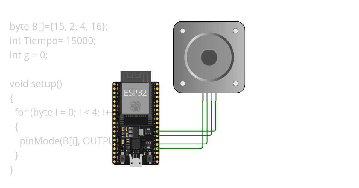 Motor a pasos simulation
