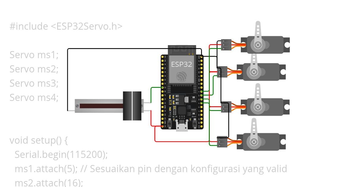 JamalServo simulation