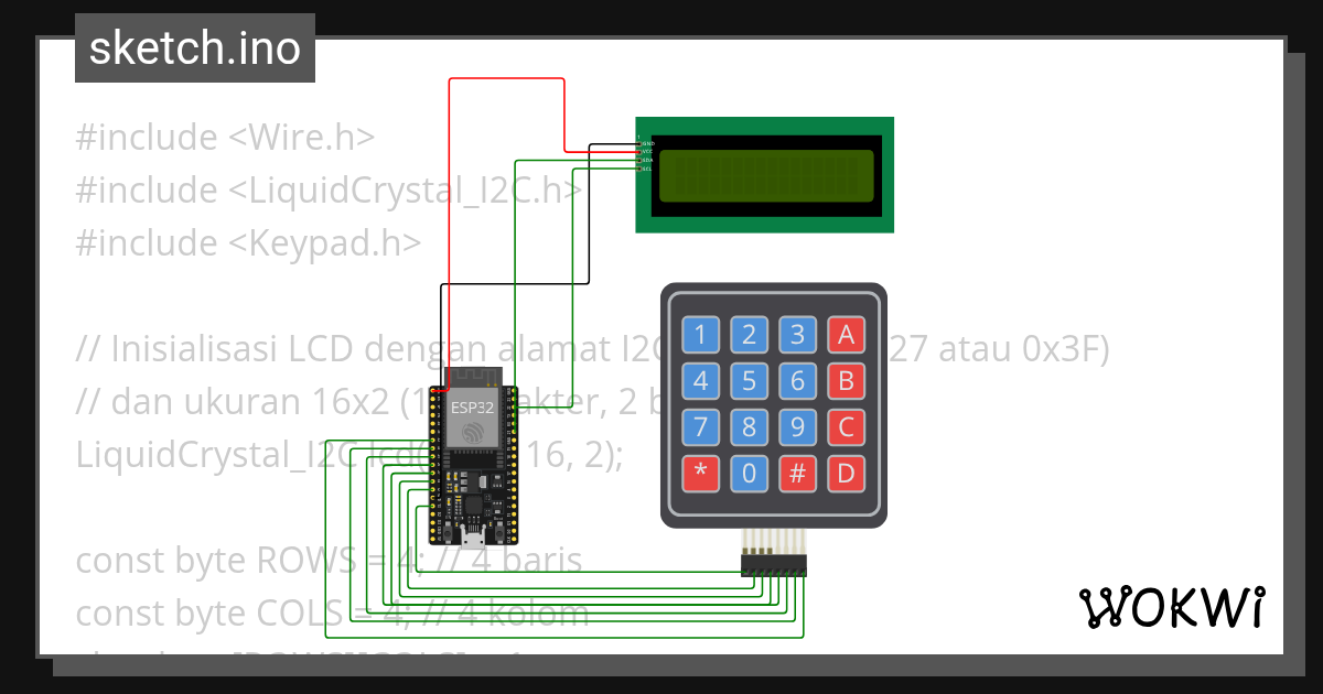 9dimas Wokwi ESP32, STM32, Arduino Simulator