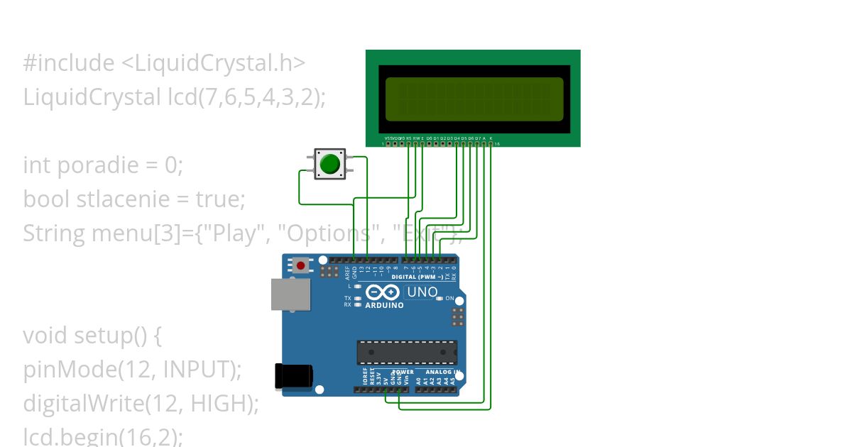 LCD simulation