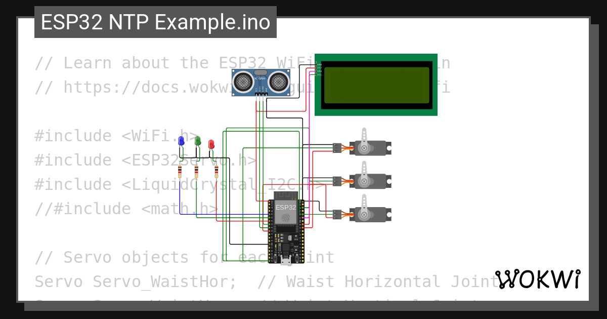 Wokwi - Online ESP32, STM32, Arduino Simulator