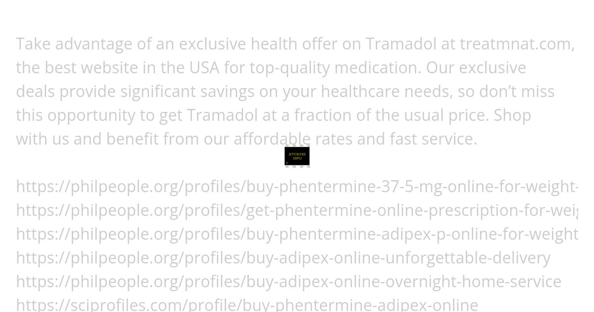 Buy Tramadol Online Exclusive Health Offer simulation