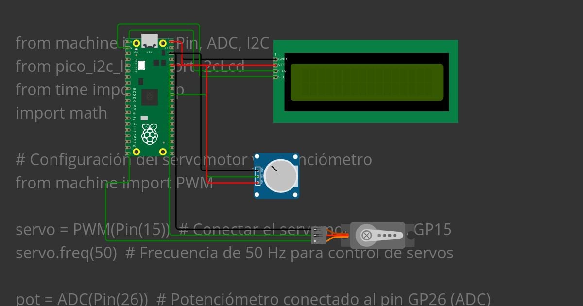 SERVOMOTOR CON LCD