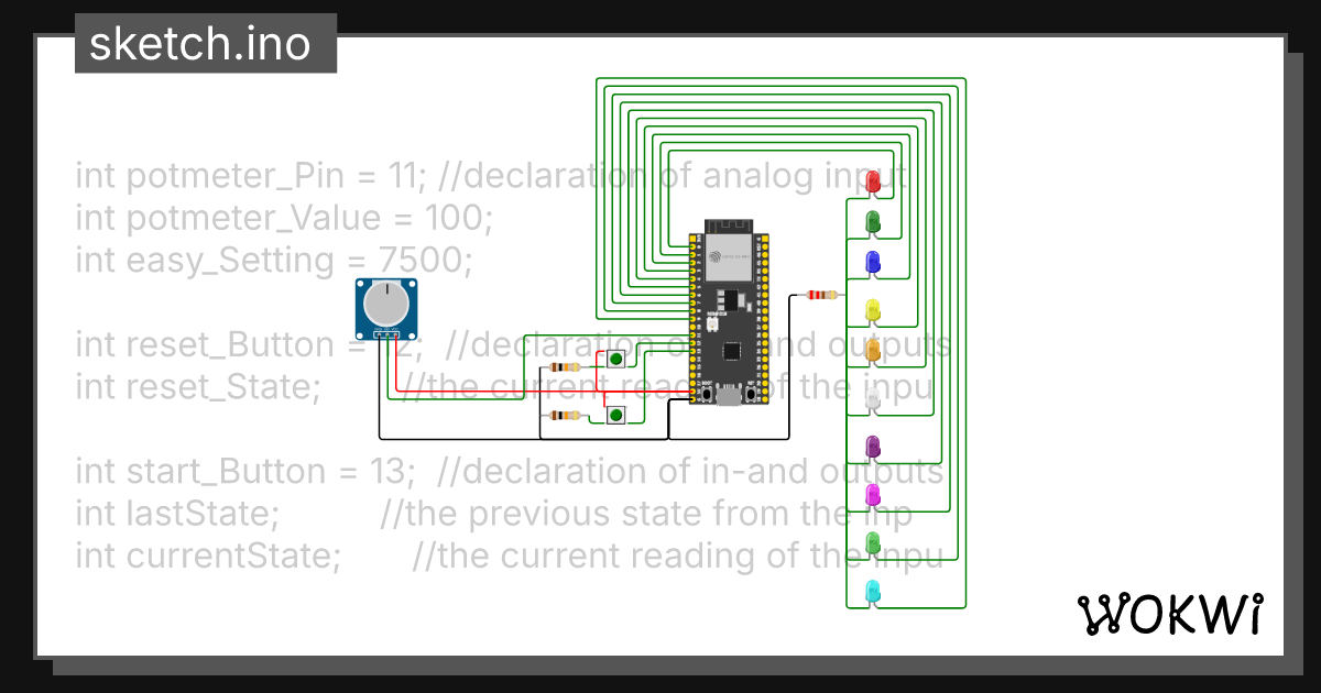 Wokwi online esp32 stm32 arduino simulator