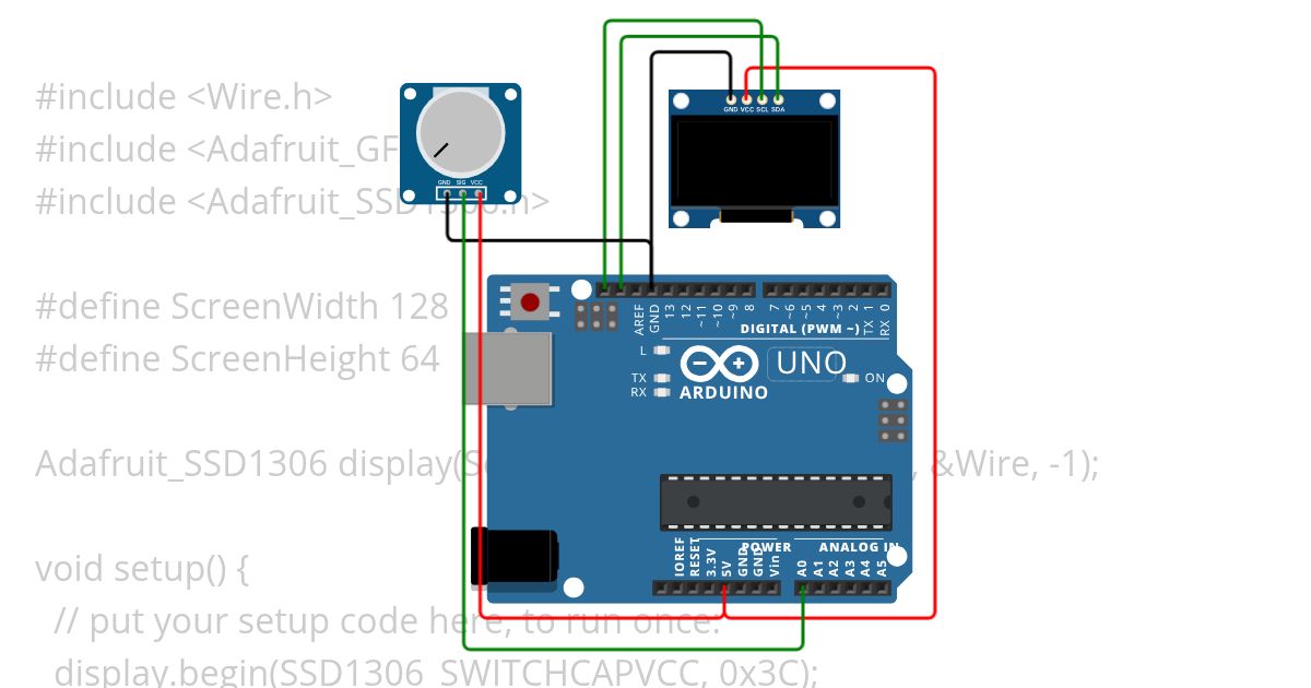 oled display simulation
