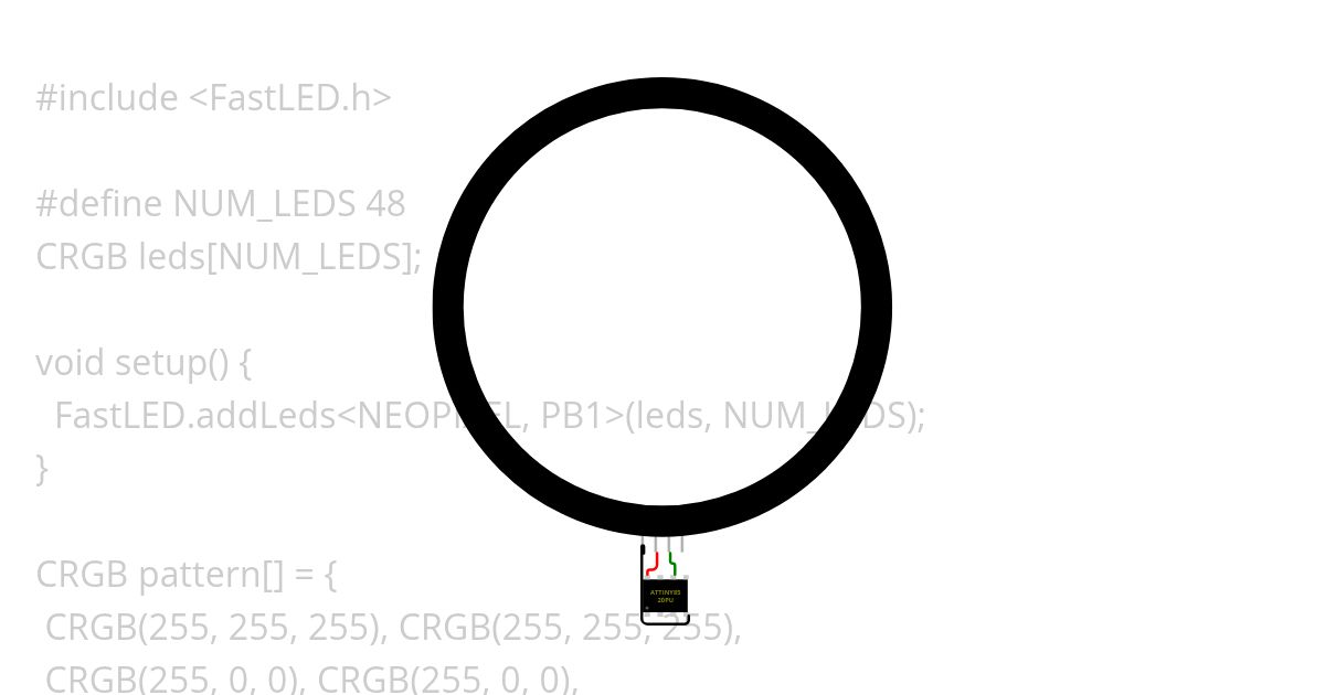 ATTiny85_FastLED_subpixel_scrolling Copy simulation