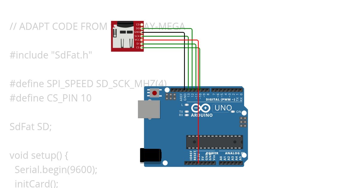 SDcard_Arrays_UNO simulation