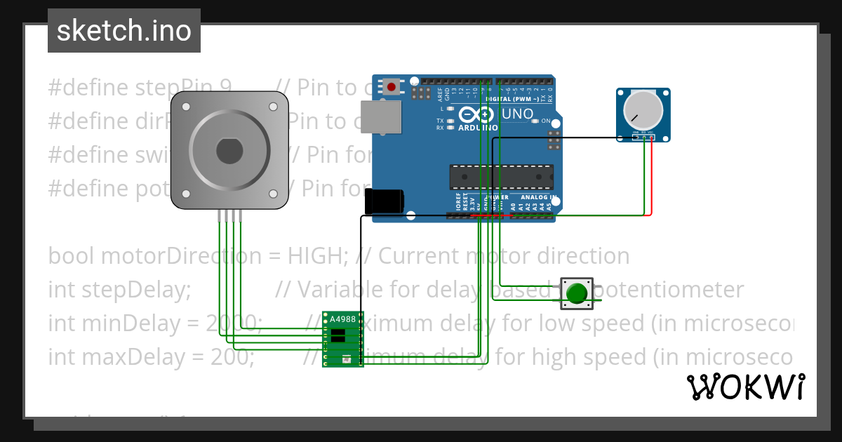 conveyor Wokwi ESP32, STM32, Arduino Simulator