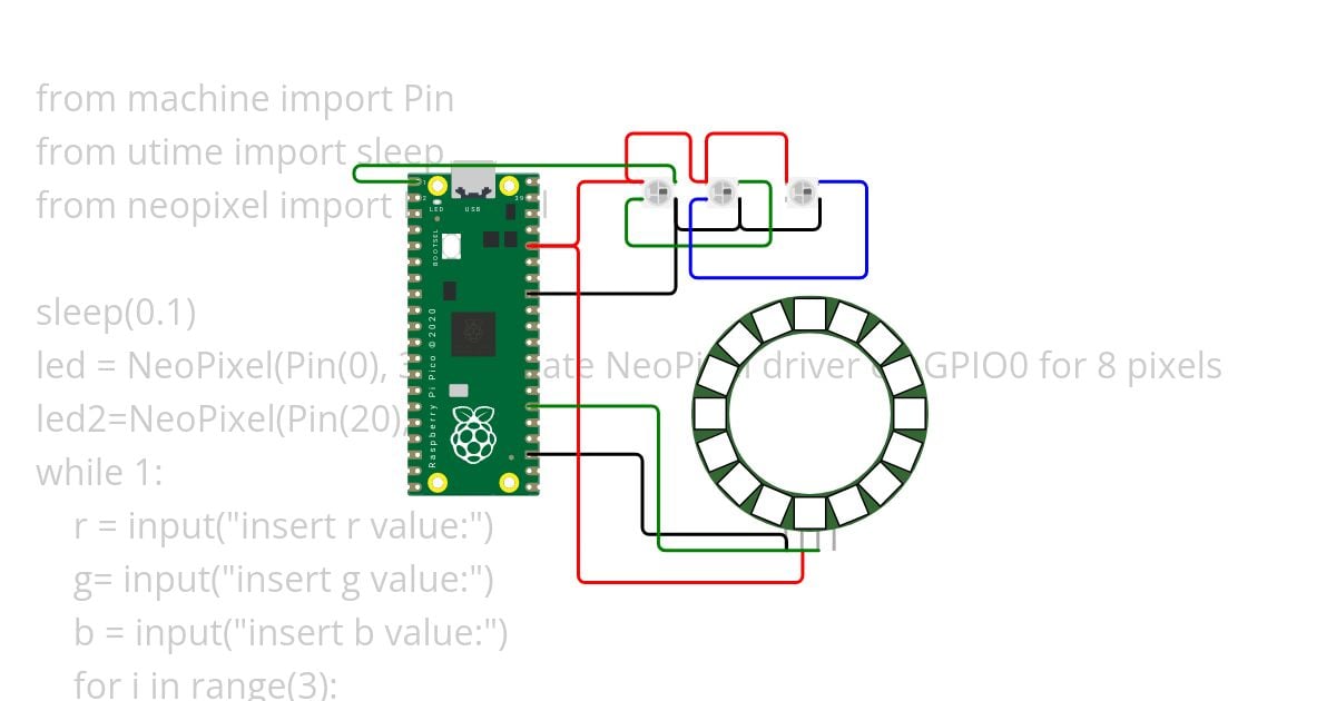 neopixel 2 simulation