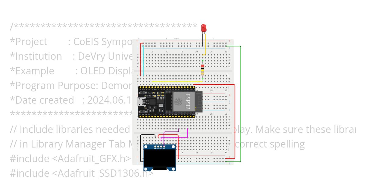 Example_OLED_CoEIS_Symposium simulation