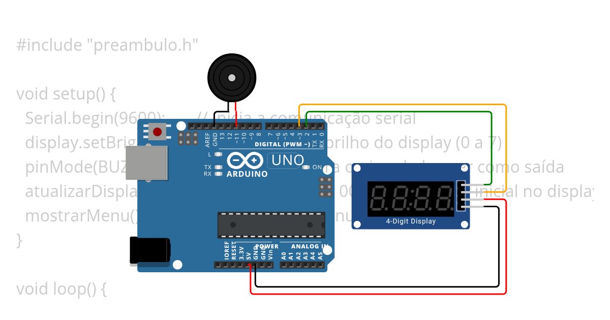 Semana 09 - Arduino Alarm Clock (Parte II) simulation