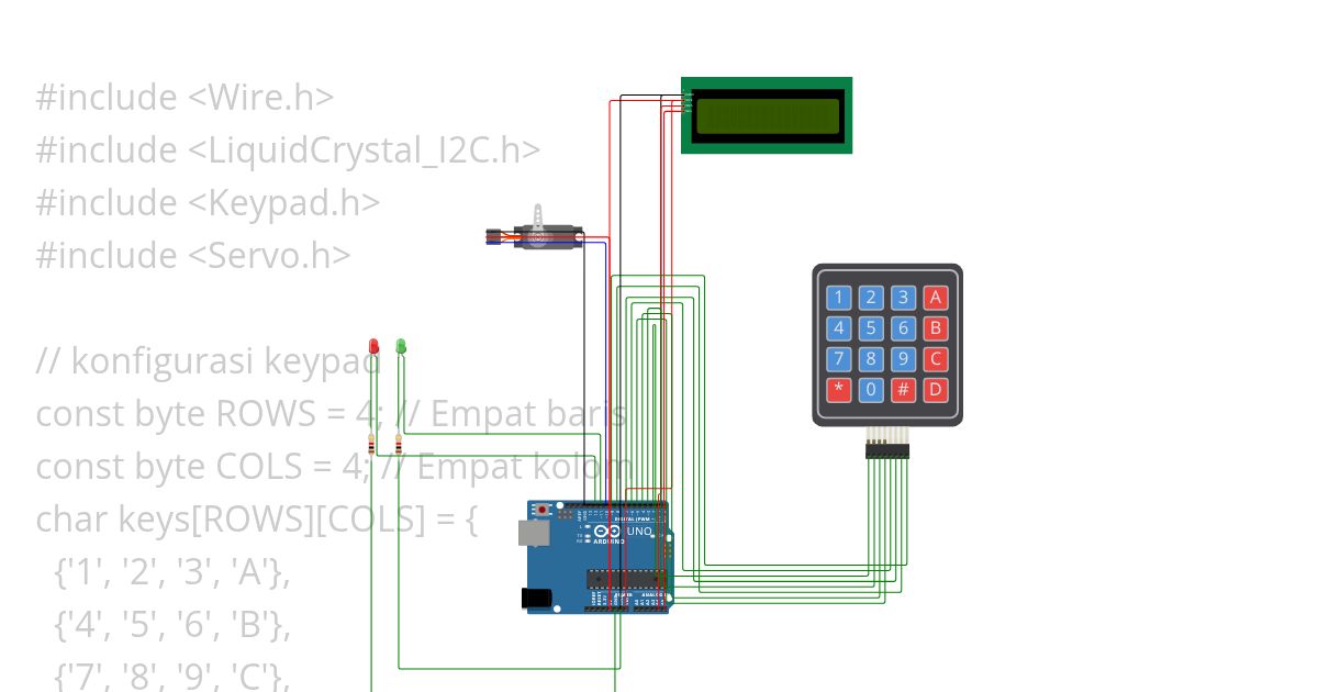 Keypad Beto simulation