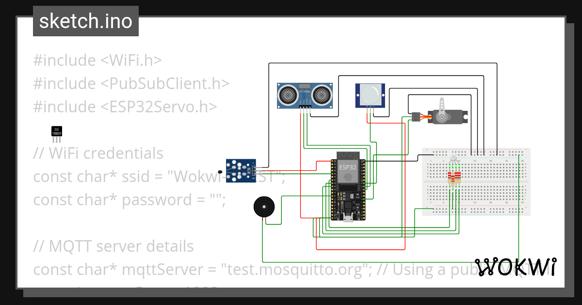 Smart Garbage System Backup Copy (3) Wokwi ESP32, STM32, Arduino