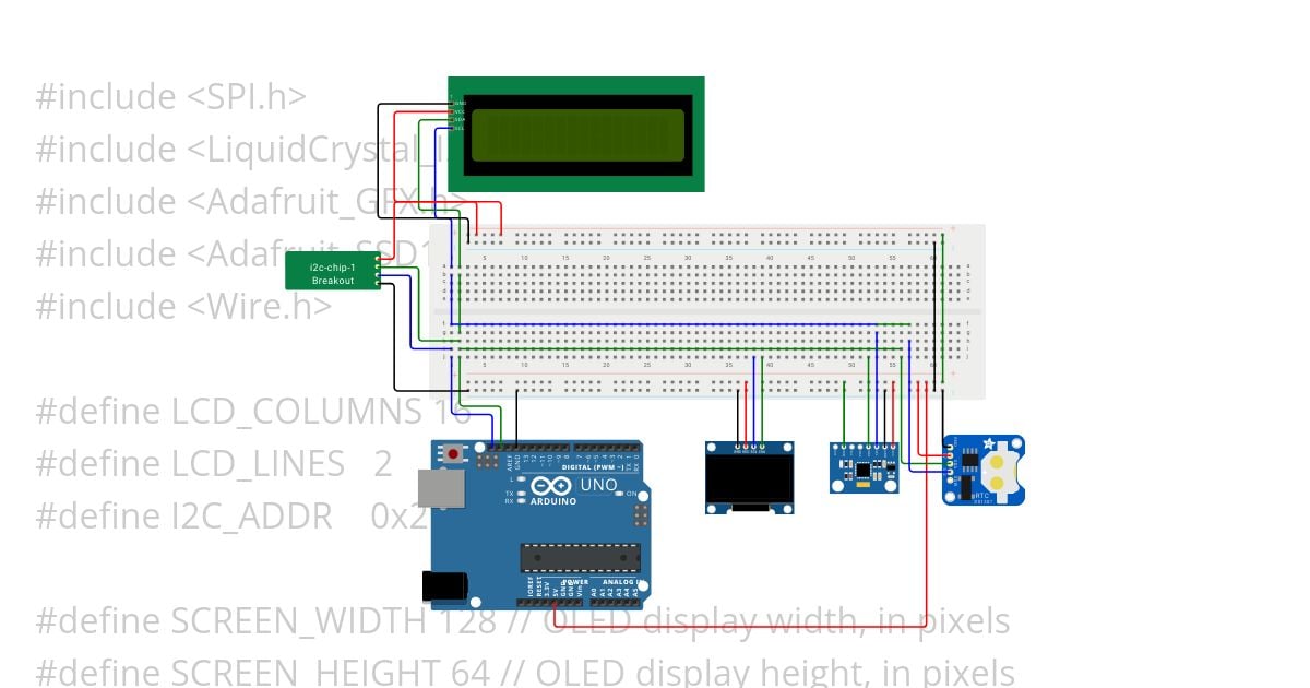 I2C Bus w/ Logic Analyzer simulation