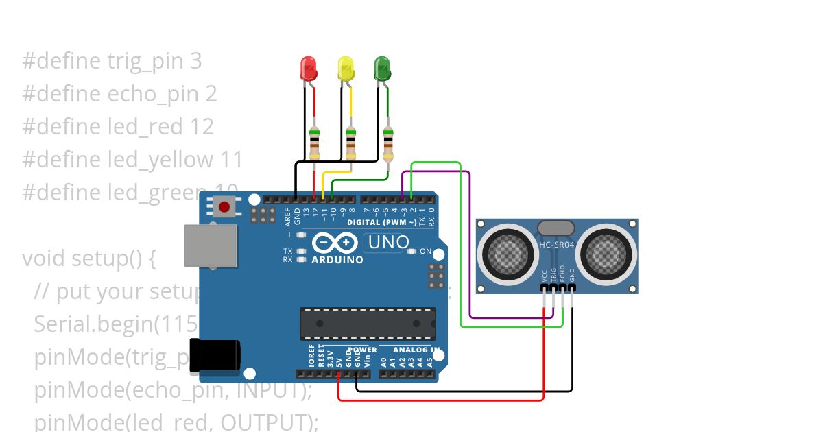 ALAN ULTRASONIC SENSOR semau aku simulation