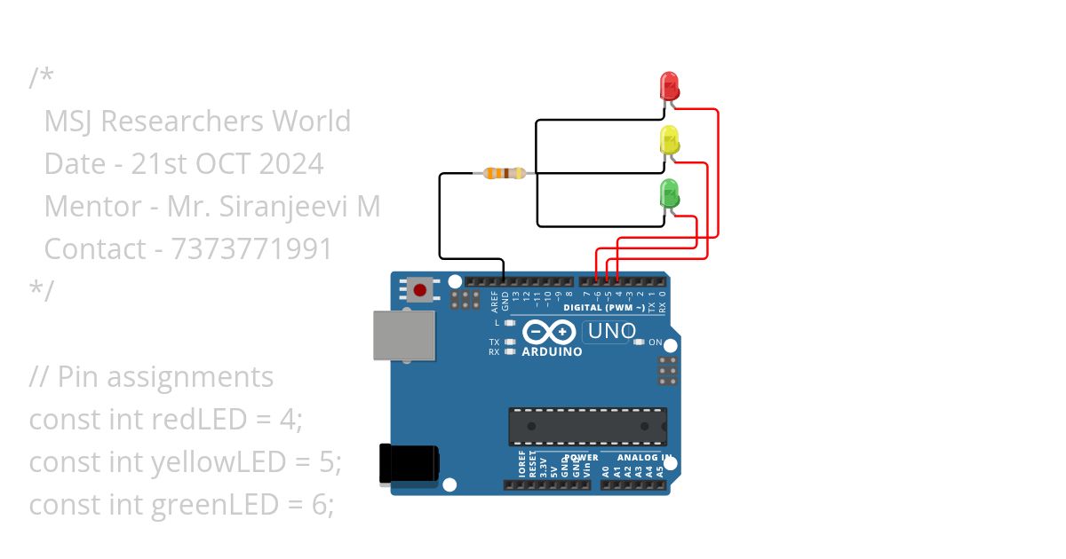 Task 4 Traffic Light Control simulation