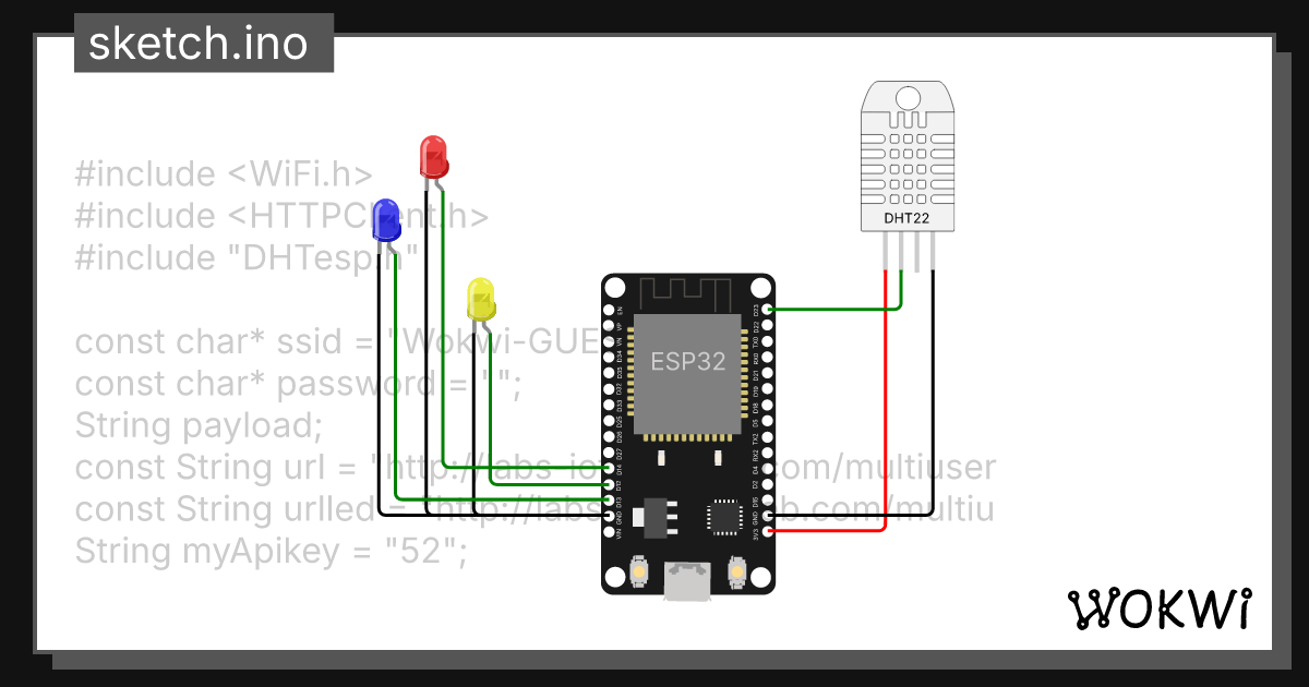Wokwi online esp32 stm32 arduino simulator