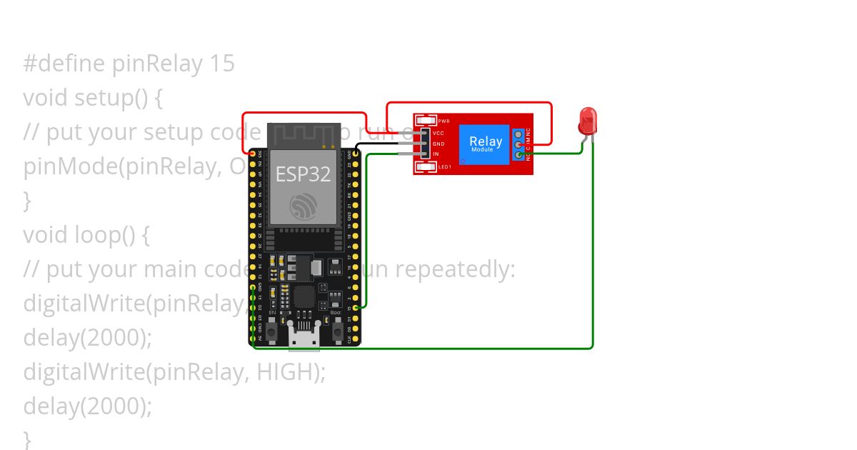17 - relay led simulation
