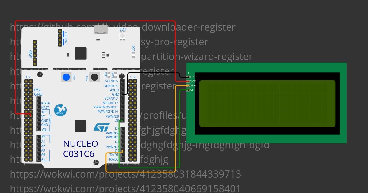 ST Nucleo - LCD I2C Copy