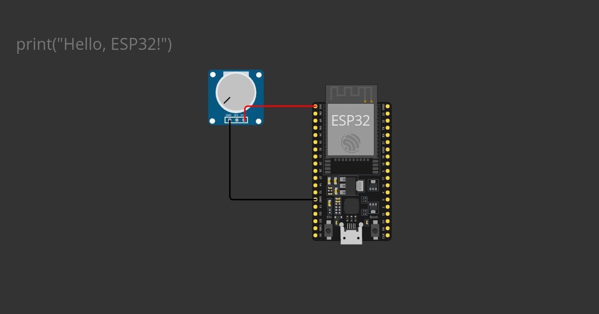 Simulación 3. Dimmer con ESP32