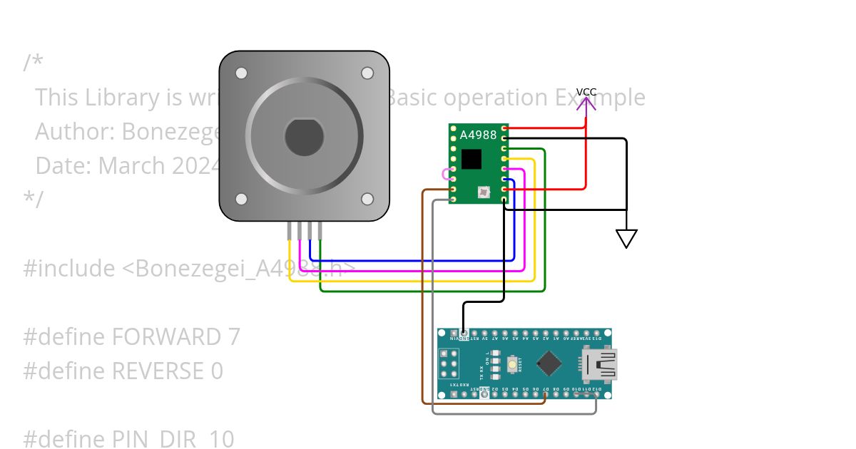 stepper motor simulation