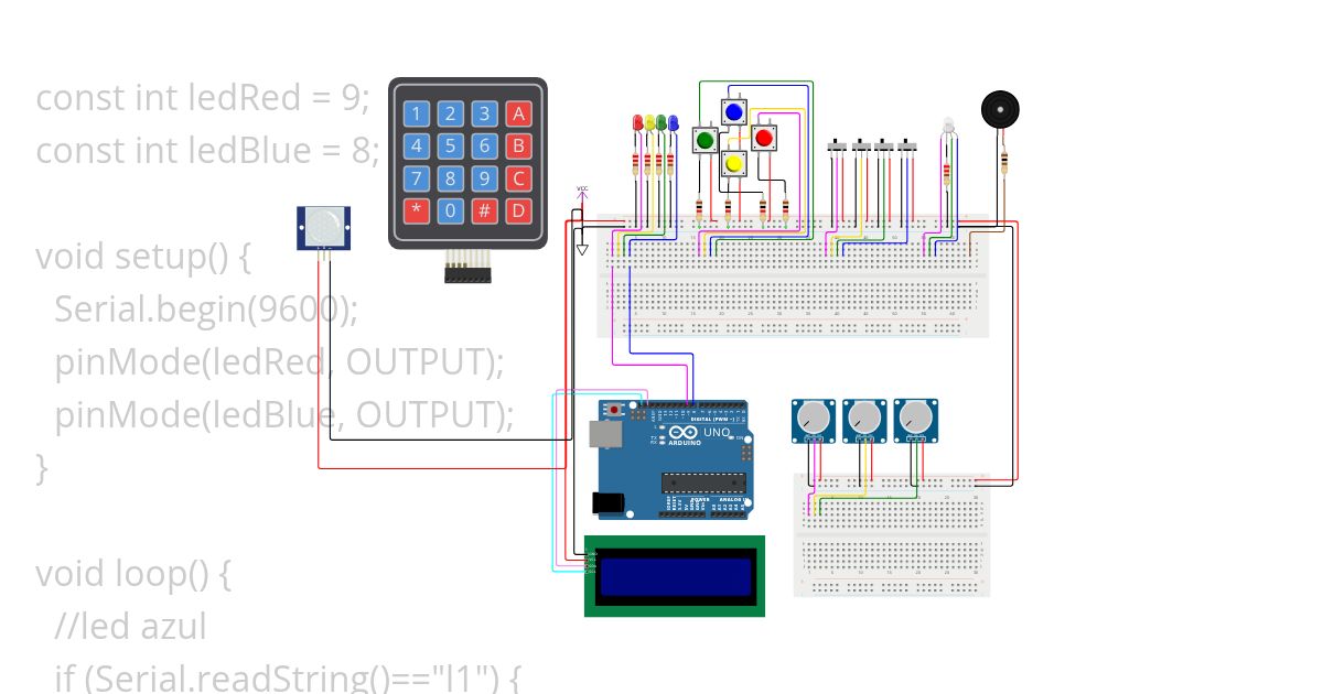 At. Caractere Led 3 simulation