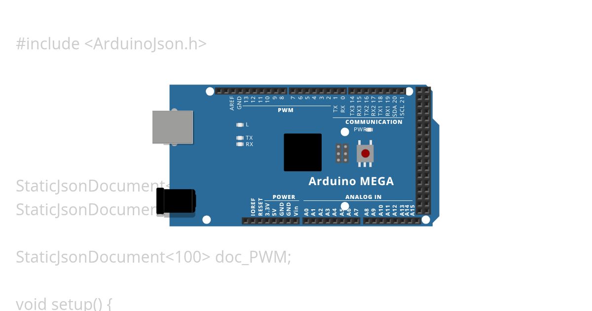 ArduinoJson xxxx simulation