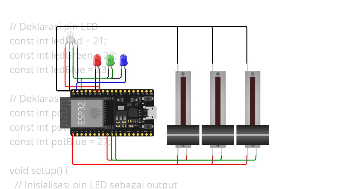 17 - esp32 rgb pot simulation