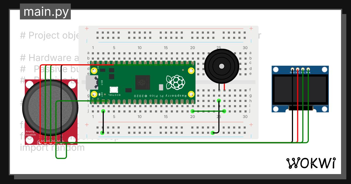 Raspberry Pi Pico Passive Buzzer (picozero) Copy - Wokwi ESP32, STM32 ...