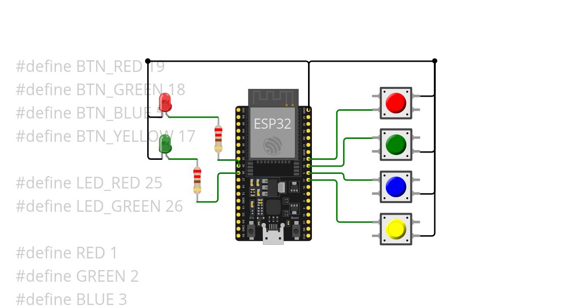 Tasterkombination simulation