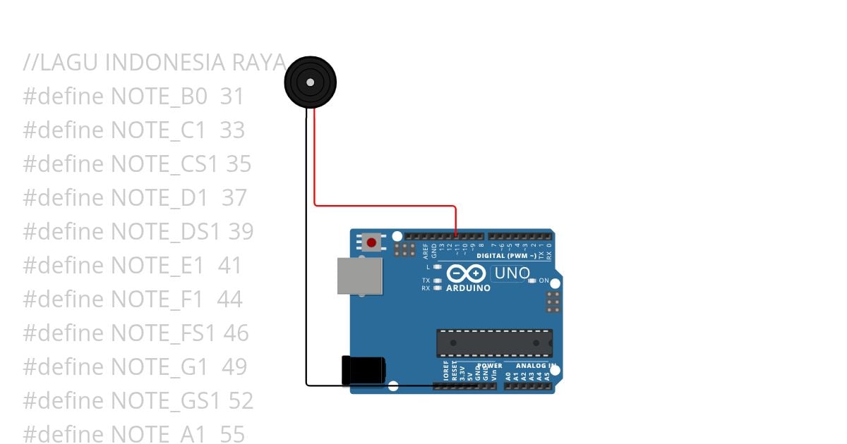 arduino piano simulation
