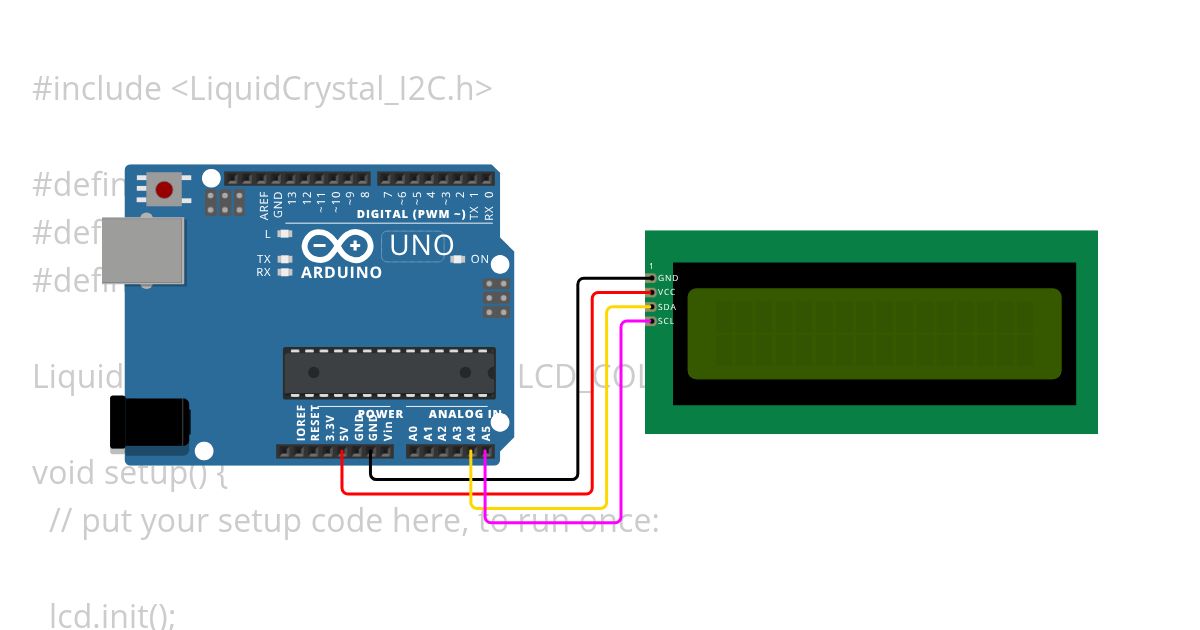 L2C lcd simulation