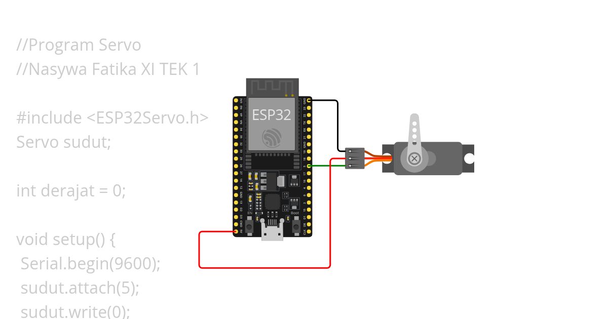 servo project simulation