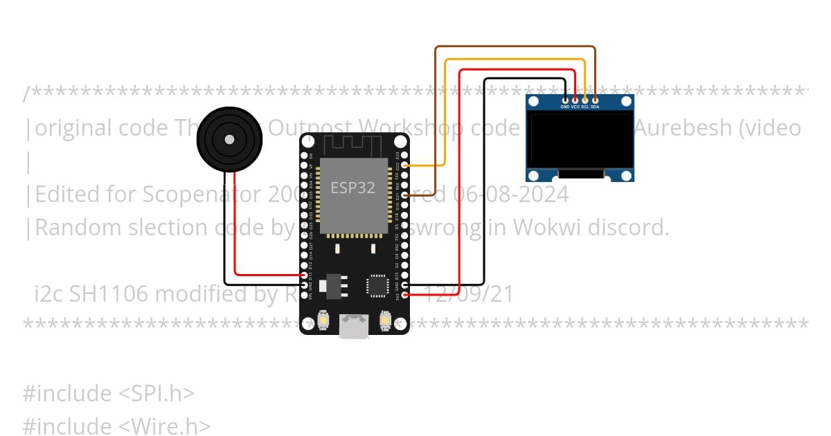 ESP32 Droid Phrases and Sound 2cores simulation