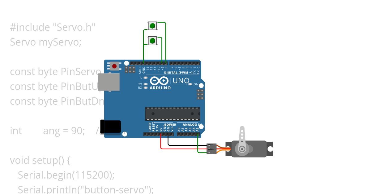 butServo simulation