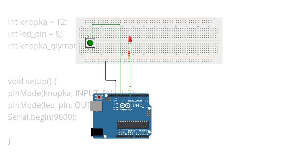 led sensors simulation
